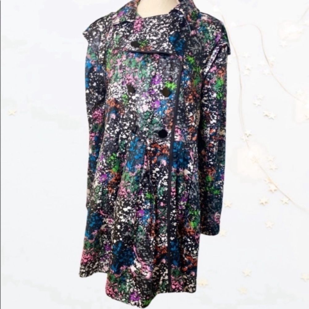 RACHEL Rachel Roy Neon Paint Jacket